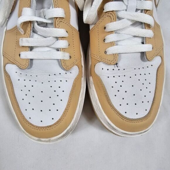 Nike Air Jordan 1 Elevate Low Sneakers In White Onyx - Size 11 - Picture 4 of 9